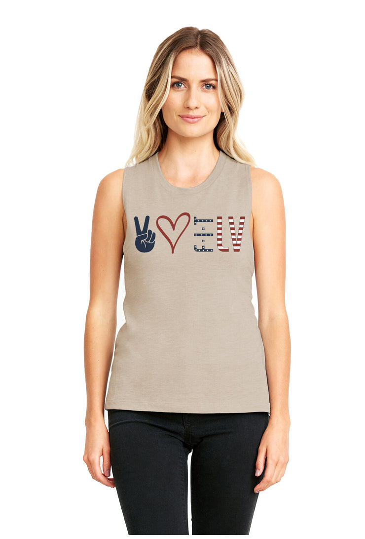 Peace, Love, & FITLV Tank